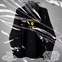 SPAO HARRY POTTER HUFFLEPUFF HOODIE IMPORT BAHAN BABYTERRY PREMIUM TEBAL BLACK