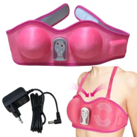 Electric breast enhancer machine Breast forms enlargement Massager Pulse Burn Fat Relaxation Massage bra &amp; breast massager