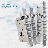 Stainless Steel Electronic Lock Body Fingerprint Lock Fingerprint Lock Body Mechanical Lock Security Door Fingerprint Lock Body