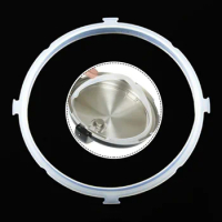 5/6L 22cm Electric Pressure Cooker Silicone Sealing Replacement Ring Rubber Pressure Cooker Pot Replace Seal Circle Ring Parts