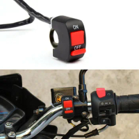 Universal Motorcycle Handlebar Flameout Switch ON OFF Button For moto DC12V/10A For Honda cbr 900 rr 250 r 500r 600rr 600 rr