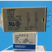Timer OMRON H3Y 2 60sec 220v - H3Y-2 10 DETIK