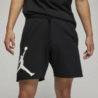 【NIKE 耐吉】短褲 男款 運動短褲 喬丹 慢跑 AS M J ESS FLC HBR 9 SHORT 黑 DV5028-010