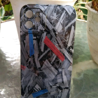 Soft Case Cesing Hp Ipone 11 Carbon Celup Blue Red WTF