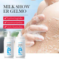 Goat Milk Niacinamide Rejuvenating Body Wash Mousse Shower Body Shower Fragrant Wash Deep Beauty Gels Stay Cream Cleansing C8i4