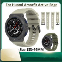 Silicone Bracelet watchband Strap For Huami Amazfit Active Edge Watch Band Replacement Wrist for Amazfit Active Edge Wristband