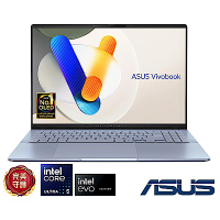 ASUS S5606MA 16吋3.2K筆電 (Ultra 5-125H/16GB/1TB SSD/EVO/迷霧藍/Vivobook S16 OLED)