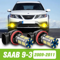 2pcs For SAAB 9-3 LED Fog Light 2009 2010 2011 Accessories