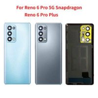 Original Back Glass For Oppo Reno 6 Pro Plus Reno6 Pro+ Back Battery Cover Rear Door Case For Reno 6 Pro 5G Snapdragon Housing