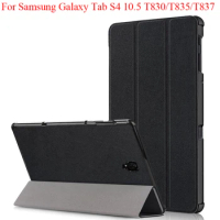 Case For Samsung Galaxy Tab S4 10.5 T830 T835 T837 SM-T830 SM-T835 SM-T837 10.5" Smart Cover Folding Stand Shell Auto Sleep wake