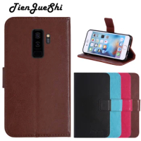 TienJueShi Flip Book-Stand Silicone Protect Leather Cover Shell Wallet Etui Skin Case For Samsung Galaxy S9 5.8 inch