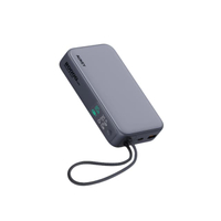 พาวเวอร์แบงค์ PB-Y48 พาวเวอร์แบงค์ 20000mAh 100W PD พร้อมสายในตัว สี Gray