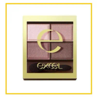 EXCEL 優潔寶四色眼影 SKINNY RICH SHADOW #SR10 PEONY BROWN 4.3G