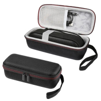 Portable Bluetooth Speaker Hard EVA Leather Case Tribit XSound Go Leather Case Travel Bag
