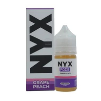 Liquid Vape NYX Fruity Series Pods Friendly 14MG 30ML By JVS Labz GRAPE PEACH