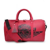 Nike 手提包 Jordan Duffle Bag 男女款 喬丹 飛人 外出 旅行 行李袋 紅 黑 JD2023013AD002