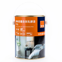 【特力屋】淨味防霉全效乳膠漆 玫瑰白 5L