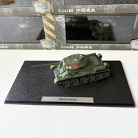 1/72 สหภาพโซเวียต T34 รถถังหนัก T34-85 รัสเซีย IS-2 ของสะสมโมเดลทหารเสร็จสมบูรณ์จากโลหะผสม