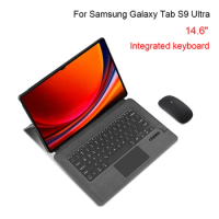 Keyboard Case For Samsung Galaxy Tab S9 Ultra 14.6" SM-X910 X916B Tablet Bluetooth Keyboard Shell Russian Spanish Portuguese