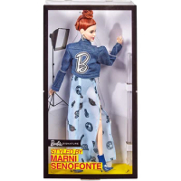 Barbie Signature Doll Barbie Styled by Marni Senofonte Doll Collectible Doll Fashion Gift for Collectors FJH76
