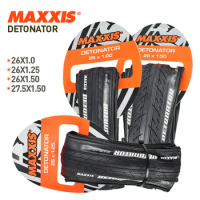 Detonator MAXXIS 26*1.5 MTB Tires Ultralight Bicycle Tire 26 26*1.0 26*1.2527.5*1.5 Mountain Bike Tires Folding Half Slick Pneu