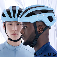 KPLUS 單車安全帽S系列公路競速360度全視角反光警示系統NOVA Helmet-消光冰川藍