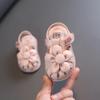 Girls Baby Shoes Baby Sandals Little Princess Summer Soft Bottom Toddler Shoes Girls Baby Shoes Pink Sandals