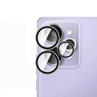 1 Set Filem Pelindung Lensa Untuk Realme 15 Pro 5G, Pelekat Pelindung Kamera dengan Cincin Logam unt