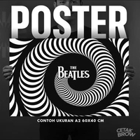 Poster The Beatles Abbey Road Crossing Hiasan Dinding Kamar Mewah Dekorasi Dinding Seni Tebal Art Ga