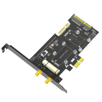 Mini PCIE to PCIE Adapter Card Mini PCIe to PCIe Adapter PCIe MSATA to SATA3 Adapter for Wireless Mini PCIE Card