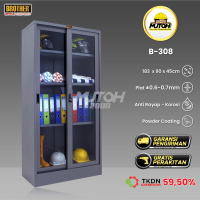 (KHUSUS CARGO) LEMARI ARSIP BESI 2 PINTU BROTHER B-304 TKDN