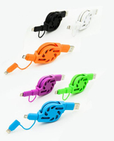 {光華新天地創意電子}PGL+ 2/1 CablePGL+多合一Lightning及Micro USB 傳輸&充電線  喔!看呢來