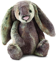 Jellycat Bashful Woodland Bunny ตุ๊กตาสัตว์ขนาดเล็ก7นิ้ว