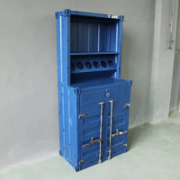 Shipping Container Furniture Metal Cabinet For Books