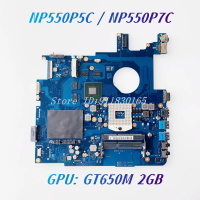 BA41-01898A BA41-01900A Dành cho bo mạch chủ laptop Samsung NP550 NP550P7C NP550P5C với GPU GT650M 2