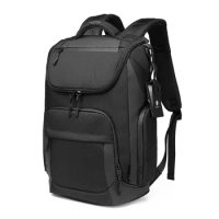 OZUKO 46x17x30 Cabin Backpack Large Capacity Waterproof Backpacks 15.6 Laptop Backpack Travel Business Male Bag USB Fashion