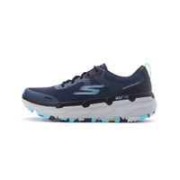 SKECHERS GO RUN MAX 防潑水綁帶運動鞋 深藍 220593NVBL 男鞋