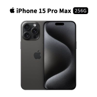 Apple iPhone 15 Pro Max 256G 6.7吋 手機 黑色鈦金屬【全新品未拆封】
