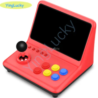 yinglucky new 9-inch mini arcade game console 3D joystick 64G TF extended video music game console support arcade PS1 MAME SFC