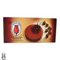 Tulip Milk Chocolate Compound 250g Coklat Susu Compound