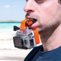 For Gopro Mouth Mount For GoPro Hero 9 8 7 6 5 Hero8 For Yi SJCAM Bite Mount Holder Surfing Diving Action Camera Accessories