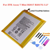 2705mAh Li3927T44P8h726044 Original Battery For ZTE Axon 7 Mini B2017 B2017G 5.2" Mobile Phone Batteries Bateria + Tools