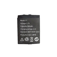3.7V 380mAh LQ-Y1 Rechargeable Li-on Battery LQY1 Durable Smart Watch Battery For Smart Watch HLX-S1 DZ09 U8 A1 GT08 V8 Battery
