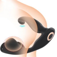 Prostate Massage Vibrator Delay Ejaculation Wear Silicone Stimulate Massager Anal Plug Vibrator Wireless Control