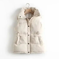 MND - rompi parasut wanita / vest winter parasut tebal XXXL Beige