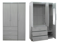 【尚品家具】GF-V03 雪松白 4x7尺衣櫃~~另有橡木色 / 灰橡色~~