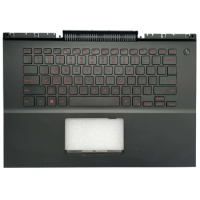 NEW For Dell Inspiron 14 7466 7467 US laptop with palmrest upper cover No backlight 0FWCCN