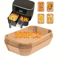 A Like  Disposable Air Fryer Paper Non-Stick Kitchen Baking Airfryer Mat Oilproof Micro-wave Barbecu
