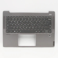 GK keyboard palmrest for Lenovo Ideapad S540-14API Teclado gray backlit Greek GK keyboard palmrest 5CB0S17217 new original lepus