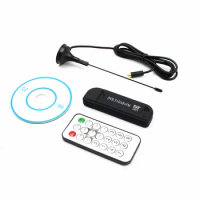 Digital USB TV FM+DAB DVB-T RTL2832U+FC0012 Support SDR Tuner Receiver